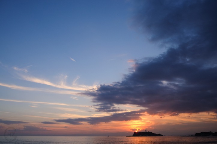 kamakura-enoshima-beach-ocean-sunset-10